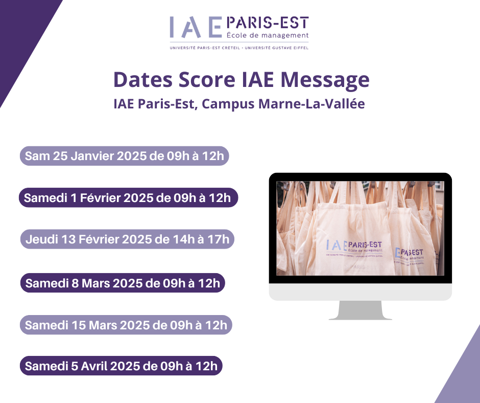 Score IAE-Message 